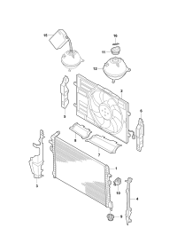 19D121284A-SUPPORT ASSY, INSULATOR