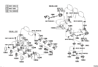7148560090E0-COVER, REAR SEAT HINGE, NO.2 RH