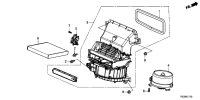 79305T6DH61-BLOWER ASSY