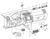 6Q0941531C-Switch, multi control: