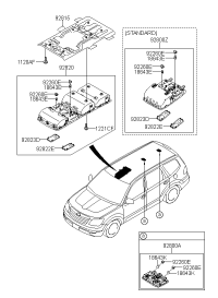 928502J000H9-LAMP ASSY-ROOM