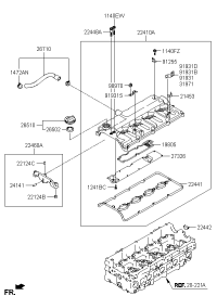 267404A450-HOSE ASSY-BREATHER