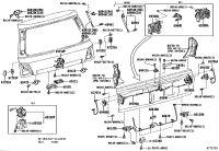 6895069185-STAY ASSY, BACK DOOR, RH