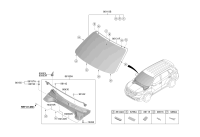 86110Q2000-GLASS ASSY-WINDSHIELD