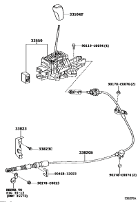 335040G030C1-KNOB SUB-ASSY, SHIFT LEVER