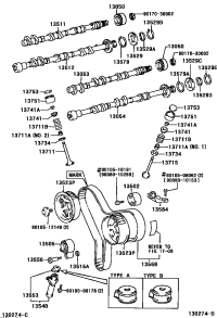 1350362030-IDLER SUB-ASSY, TIMING BELT, NO.2