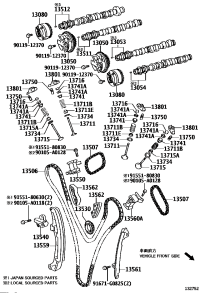 130500P030-GEAR ASSY, CAMSHAFT TIMING