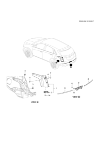 84057093-Lamp assy-rr body strut