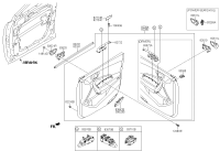 82307A1010VYN-PANEL ASSY-FRONT DOOR TRIM,LH