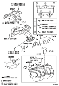 171200C060-MANIFOLD INTAKE