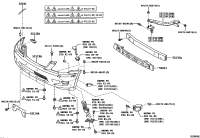 5261153020-ABSORBER, FRONT BUMPER ENERGY