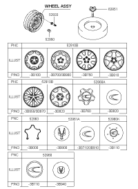 529103B970-WHEEL ASSY-ALUMINIUM