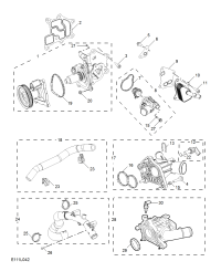 24106815-WATER PUMP
