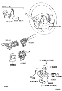 8430602190-CABLE SUB-ASSY, SPIRAL
