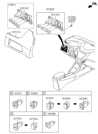 847304V000RY-PANEL-CRASH PAD DRIVER SIDE,LH