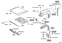 5330160340-HOOD SUB-ASSY