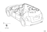 861010F110-Wire sub-assy, antenna no.2