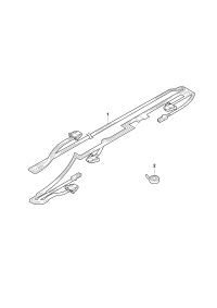 5ND971100D-Harness, roof models for panorama roof mounting##