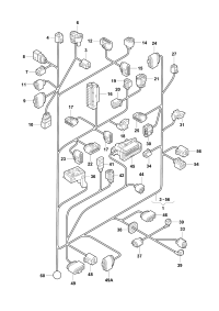 000979407-One set of single wire, each with 2 contacts, 3 pieces of bagged ordering unit 3 flat conta