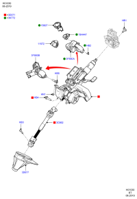 AA6T11572AA-Switch assy-ignition