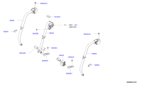 888845RF0A-Belt assy-extn