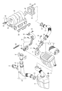 1K0129607C-AIR CLEANER