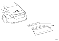 8100607040C0-LAMP SET, STOP CENTER