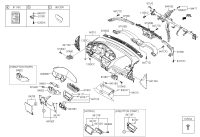 8118034000WK-HANDLE ASSY-HOOD LATCH RELEASE
