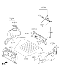857104M100VA-MAT ASSY-LUGGAGE COVERING