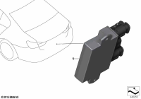 61355A3F3E8-Door assy-cont unit Smart