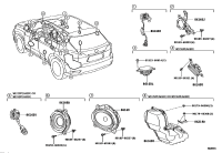 861600E120-SPEAKER ASSY, FRONT NO.1