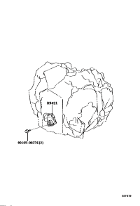 8945152040-SENSOR, SHIFT LEVER