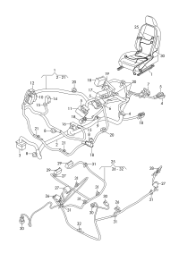 5NG971391A-Wire, seat tray