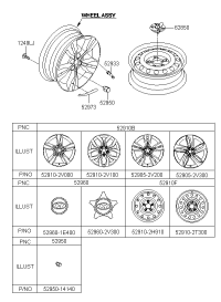 529102V100-WHEEL ASSY-ALUMINIUM
