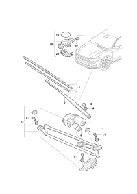 5GD955425-Wiper blade