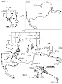 575602C200-Tube & hose assy-return