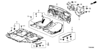 83301T72H52ZB-Carpet assy-front floor