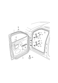 5NN831055B-Fit door: