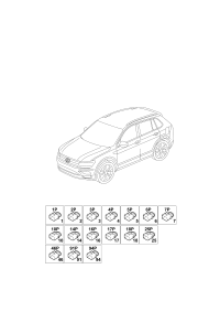 5QF973707A-Cap, flat plug