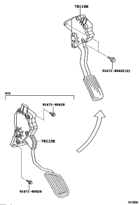 7811033101-SENSOR ASSY, ACCELERATOR PEDAL