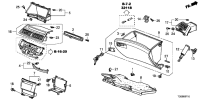 77611TA0A01ZA-Outlet assy., center