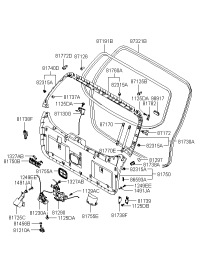 817712E000-LIFTER ASSY-TAIL GATE