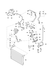 5Q0122101EE-RADIATOR HOSE/A3/GOLF/JETTA