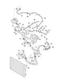5Q0122051B-RADIATOR HOSE/A3/GOLF/JETTA