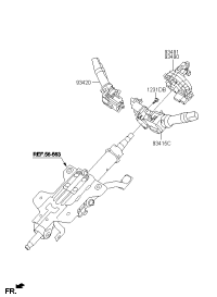 93490A6315-CONTACT ASSY-CLOCK SPRING