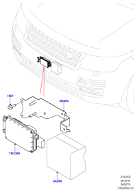 LR043725-SENSOR ASSY-WHEEL SPEED,LH
