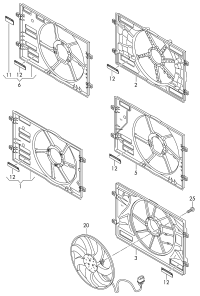 5Q0121205S-Ring, fan