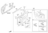 823010Q600HZ-PANEL COMPL-FR DR TRIM LH