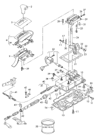 6QD713139A3V3-Lever, black