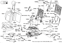 716930G010A0-COVER, REAR NO.1 SEAT CUSHION HINGE, OUTER LH